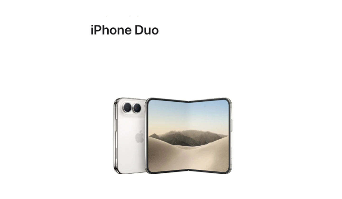 iPhone Duo, první skládací iPhone od Applu